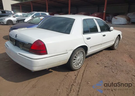 2009 Mercury Grand Marquis Ls (Fleet Only) from USA, damaged, VIN 2MEHM75V59X625284